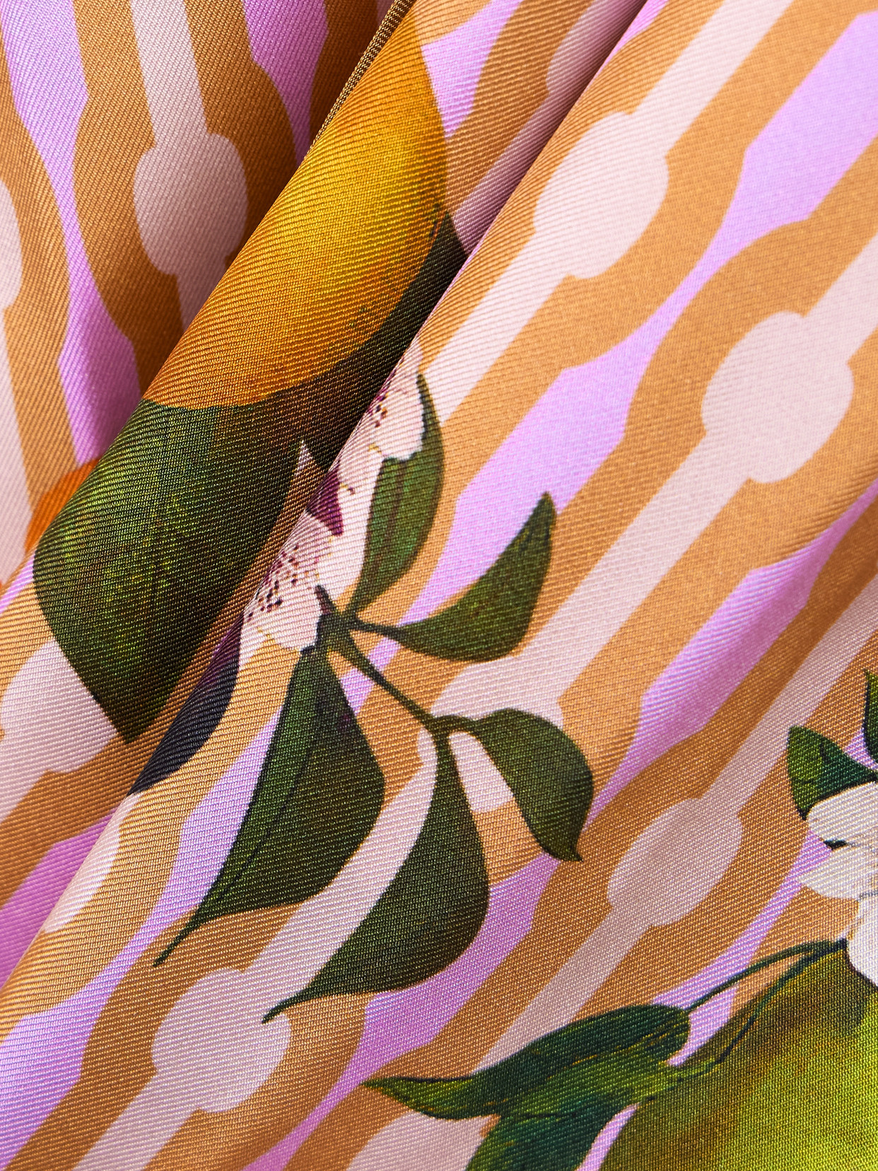Eres Cherry Printed Silk-twill Shirt In Multi