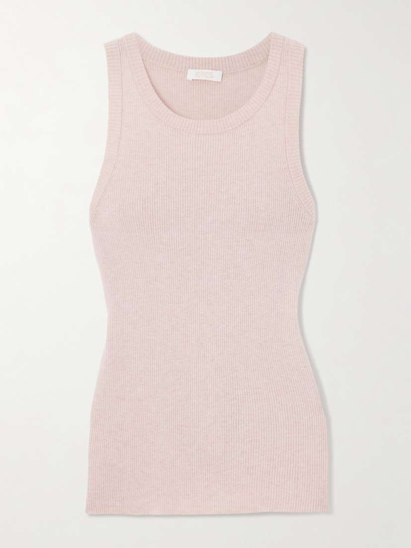 Eres Meli Ribbed Cashmere Tank
