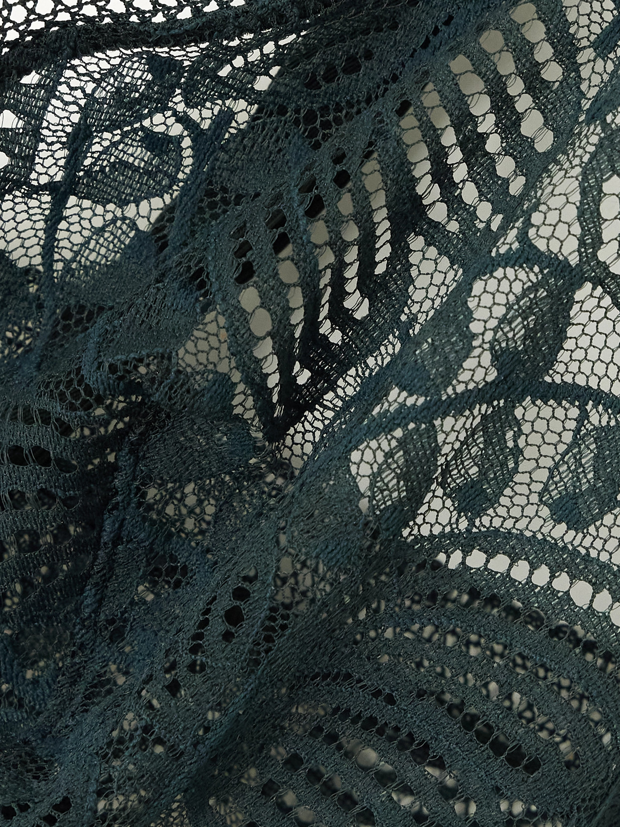 Eres Delicieux Leavers Lace Triangle Soft-cup Bra In Green