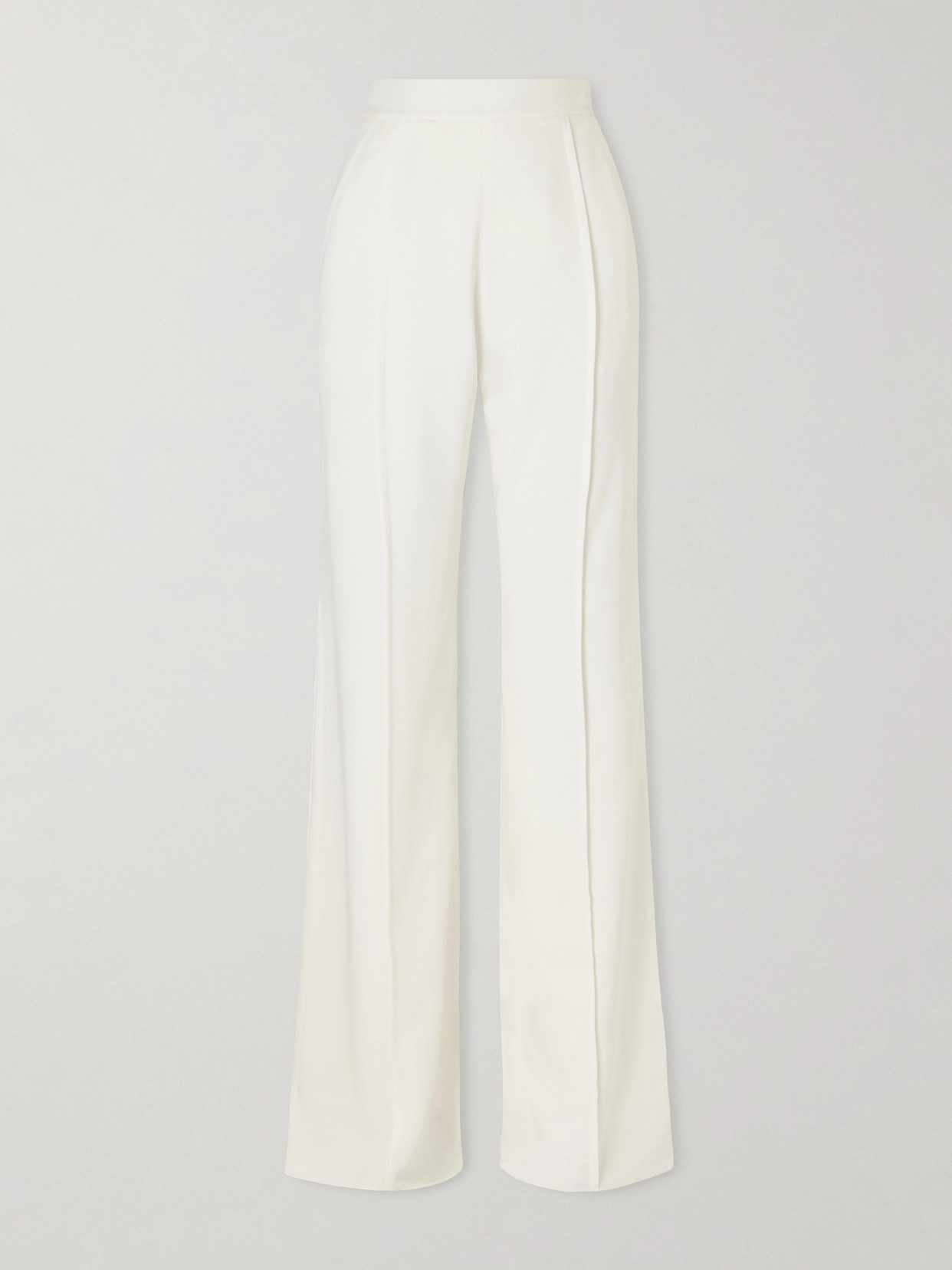 Vivienne Westwood Stretch-cady Straight-leg Pants In White