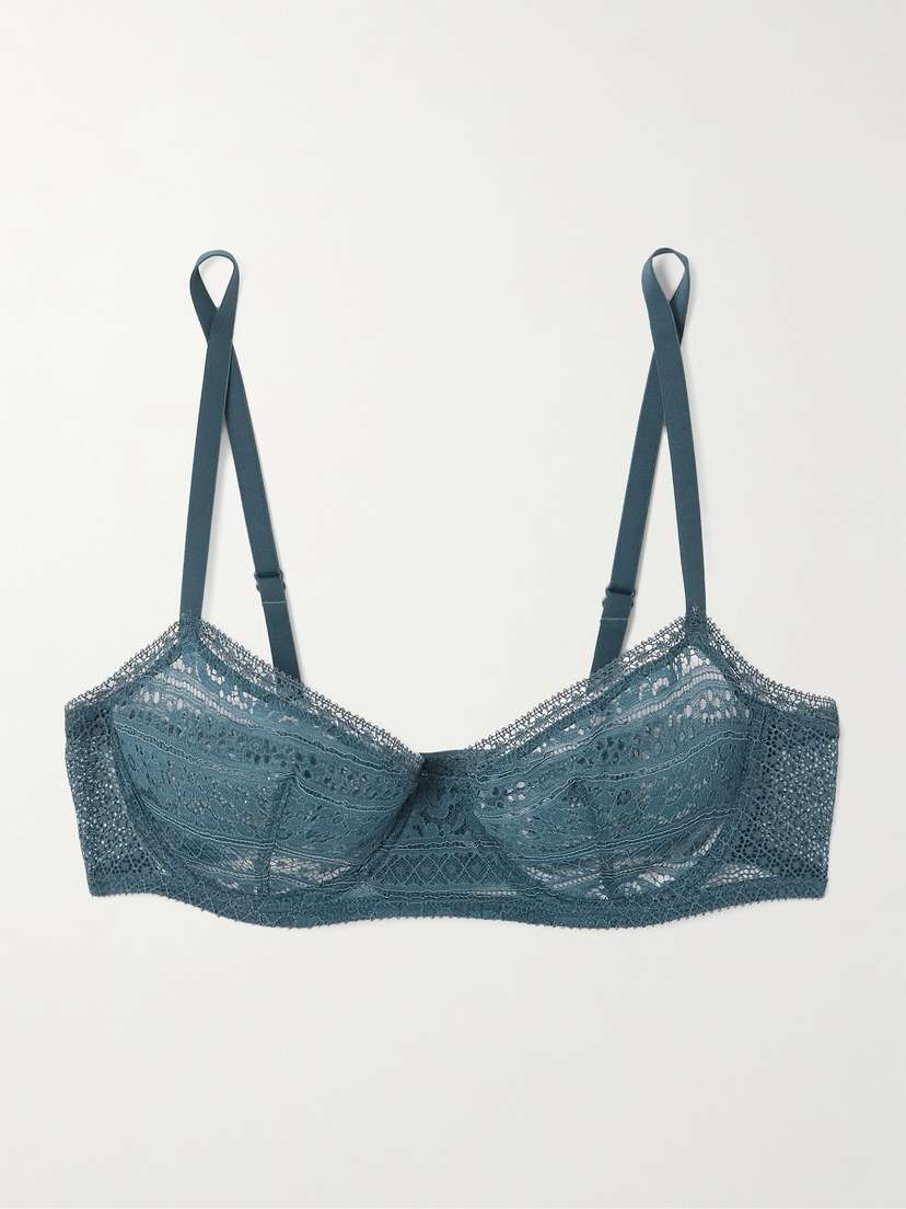 Eres Transparence Evidence Leavers Lace Balconette Bra