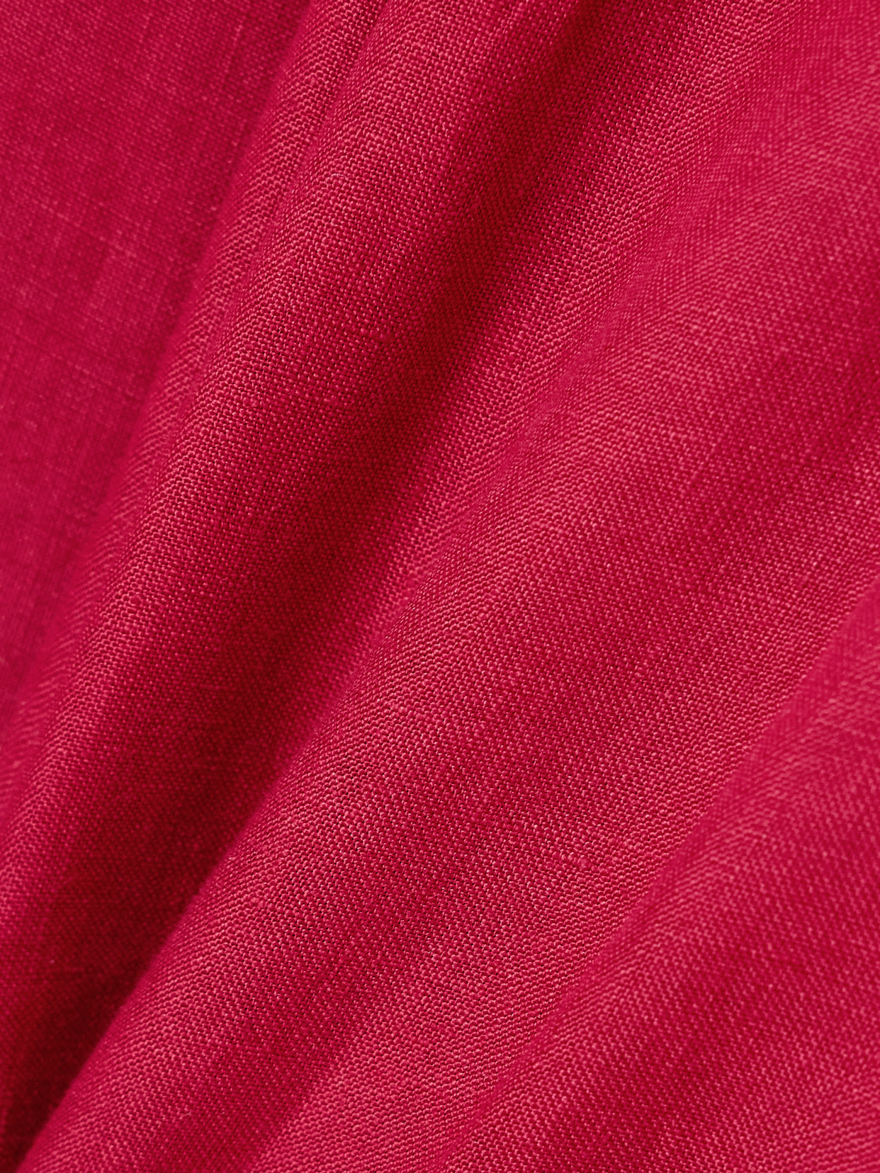 Eres L'intemporel Select Linen Wide-leg Pants In Red