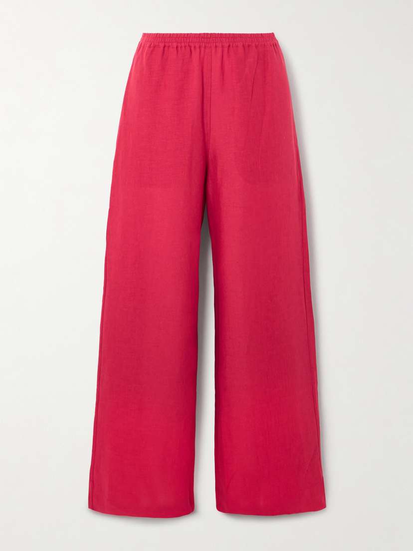 Eres L'intemporel Select Linen Wide-leg Pants