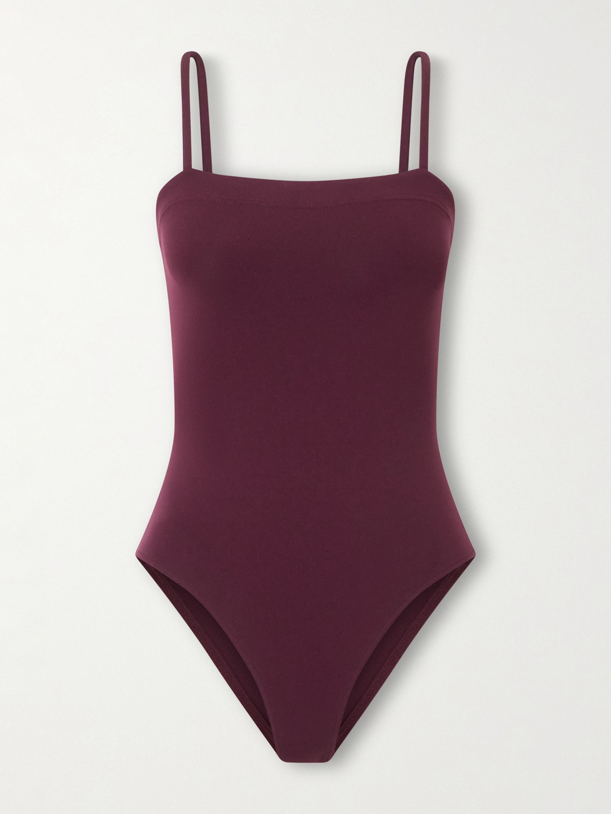 Eres Les Essentiels Aquarelle Swimsuit In Burgundy