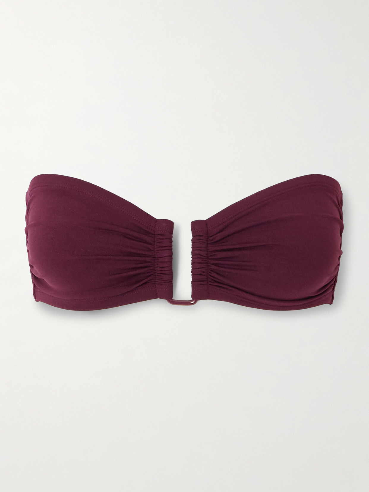 Eres Les Essentiels Show Bandeau Bikini Top In Brown