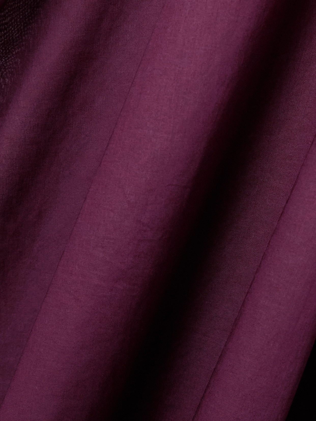 Eres Voilier Cotton-voile Kaftan In Burgundy