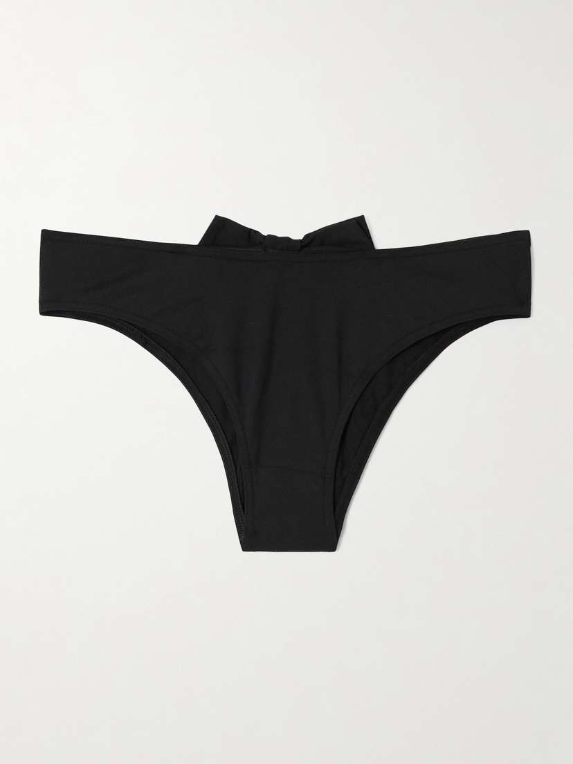 Eres Organza Bow-detailed Bikini Briefs