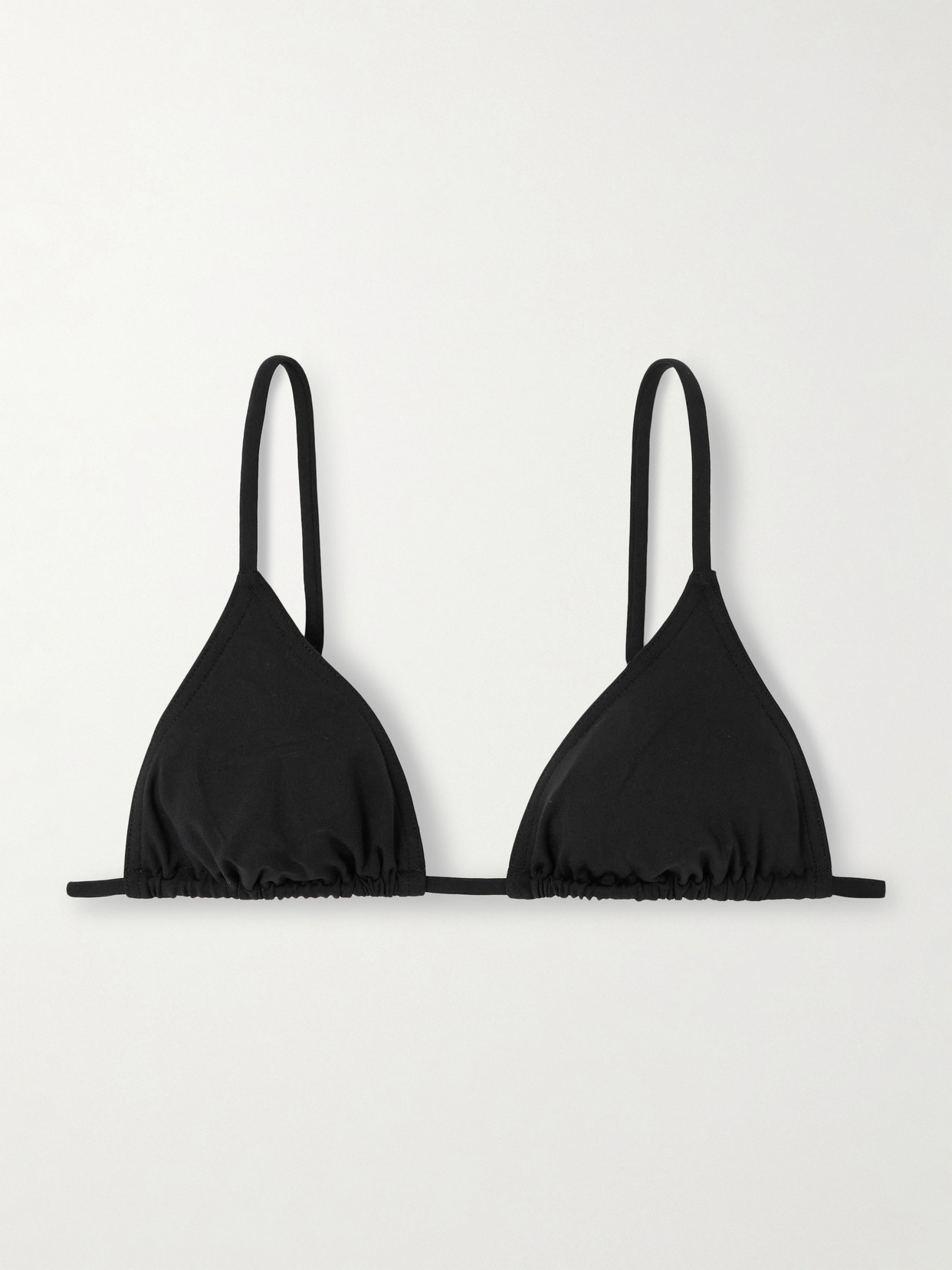 Eres Les Permanents Mouna Triangle Bikini Top In Black