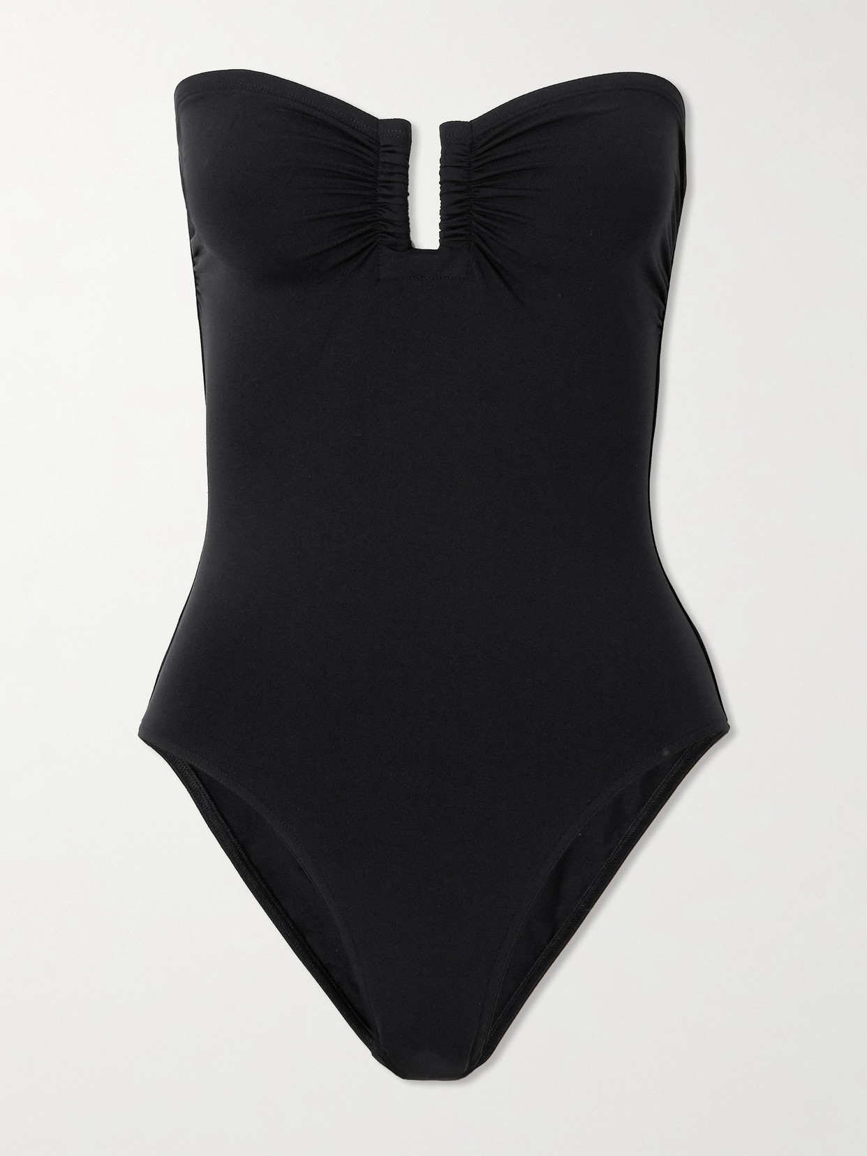 Eres Les Permanents Cassiopée Bandeau Swimsuit In Black