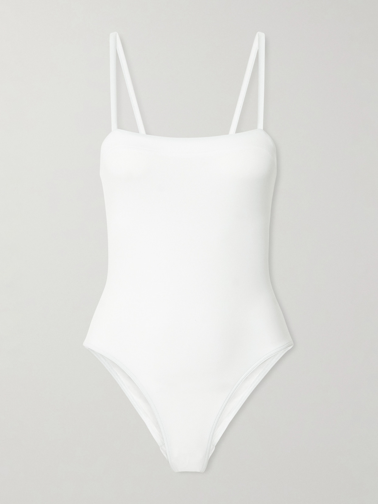Eres Les Essentiels Aquarelle Swimsuit In White