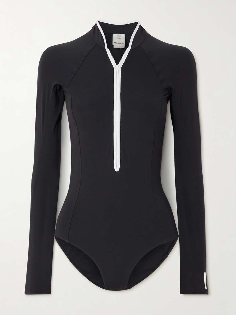 Hunza G Tyra Two-tone Swimsuit