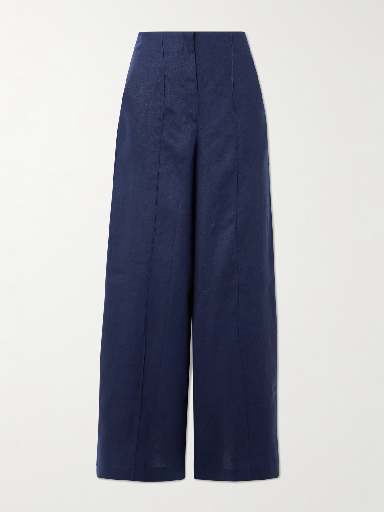 Andres Otalora Encontrarte Linen Wide-leg Pants