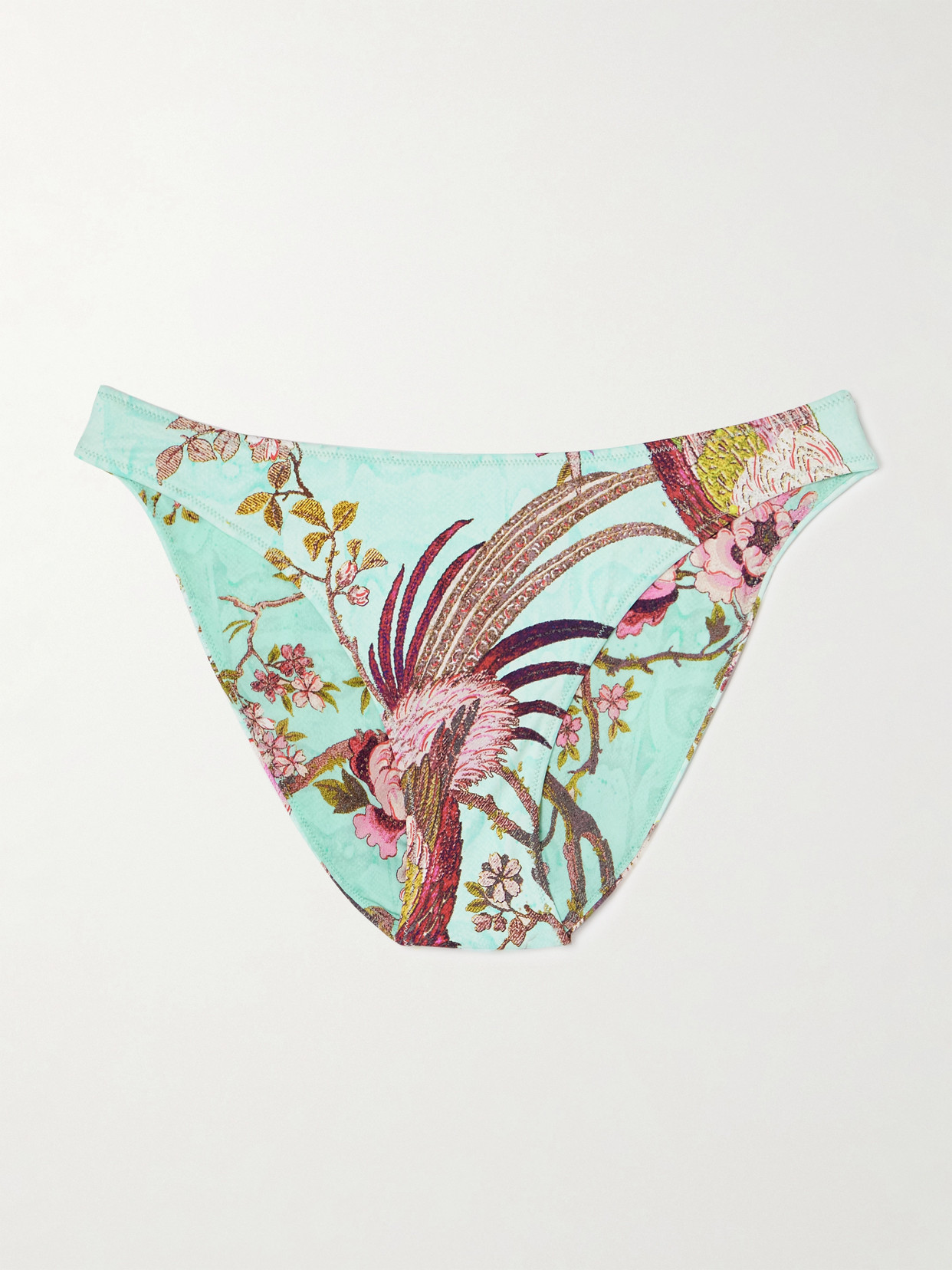Skims + Roberto Cavalli Signature Swim Mid-coverage Briefs In Multi