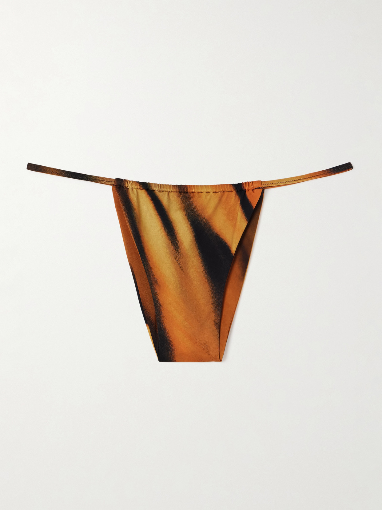 Skims + Roberto Cavalli Signature Swim String Bikini Bottom In Multi