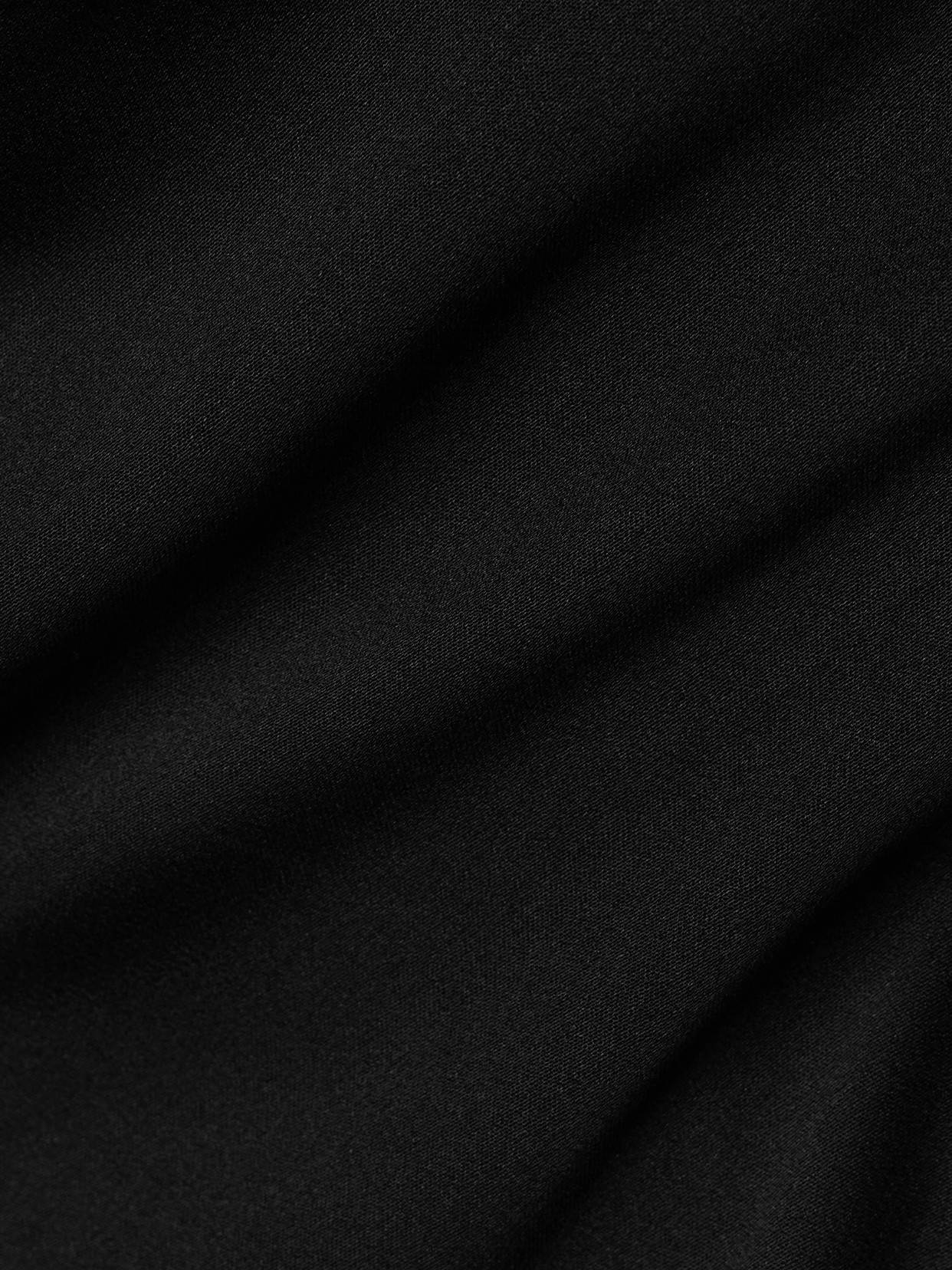 Staud Silk Mini Dress Cowl Neckline In Black