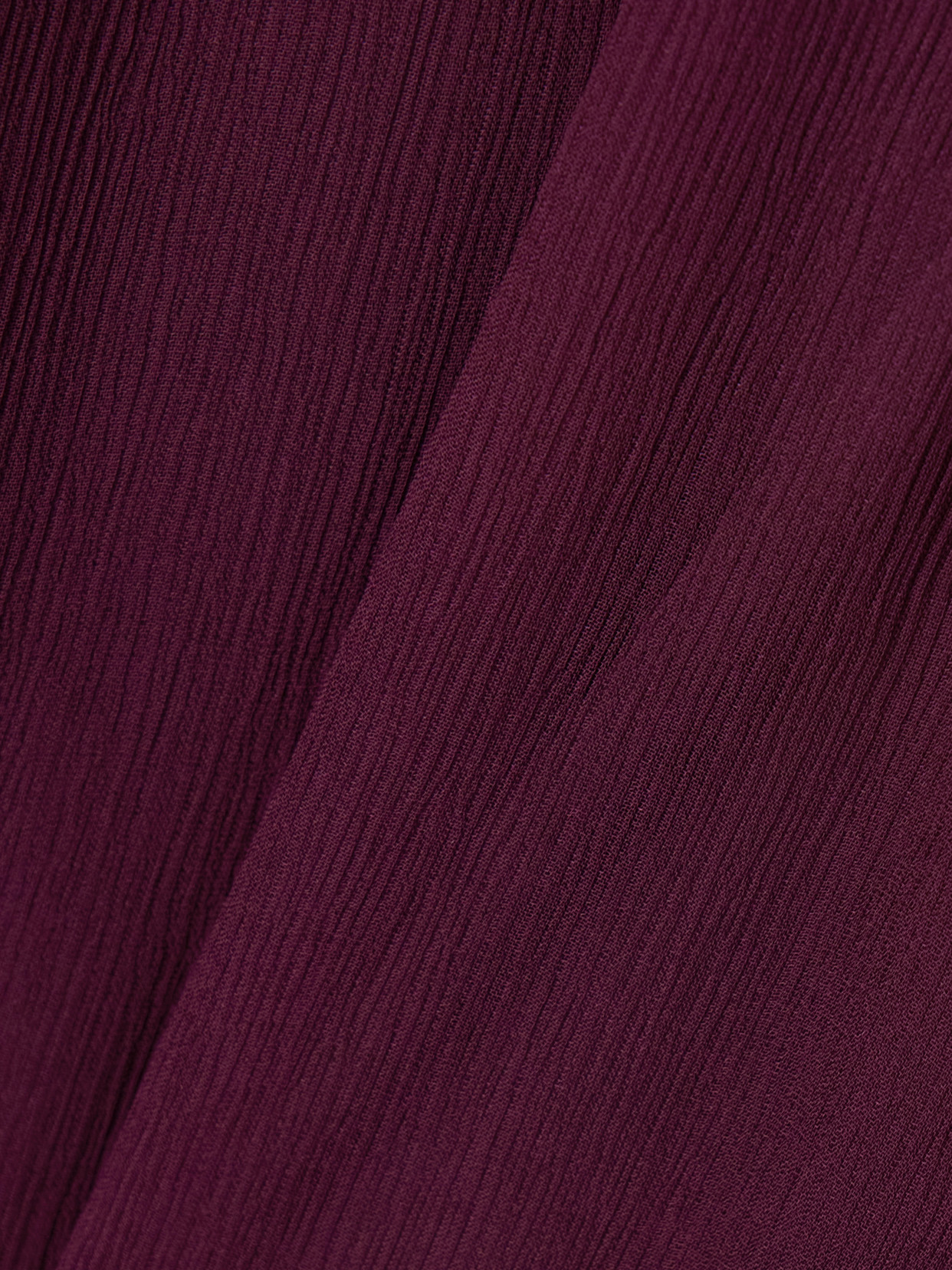 Staud Esther Cutout Crepon Turtleneck Mini Dress In Burgundy