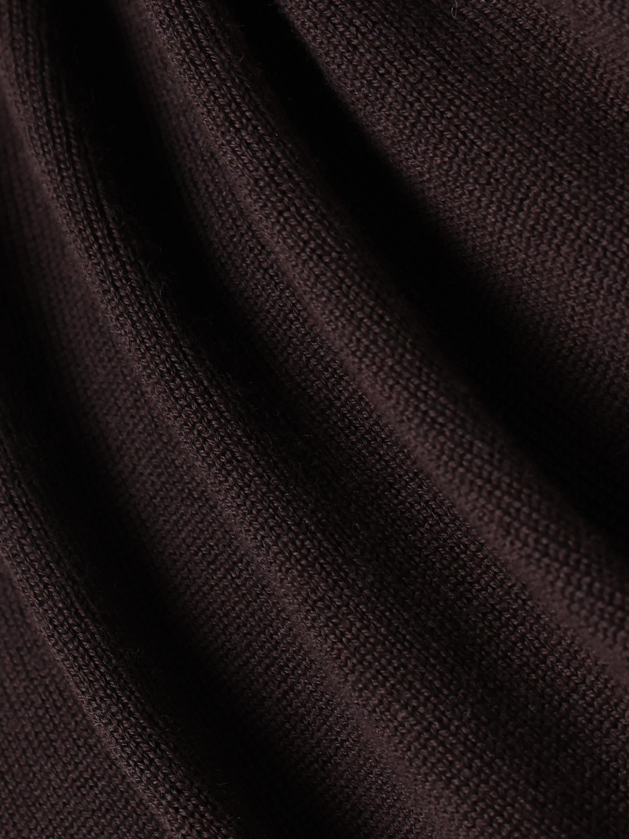 Staud Mabel Off-the-shoulder Draped Wool Maxi Dress In Brown