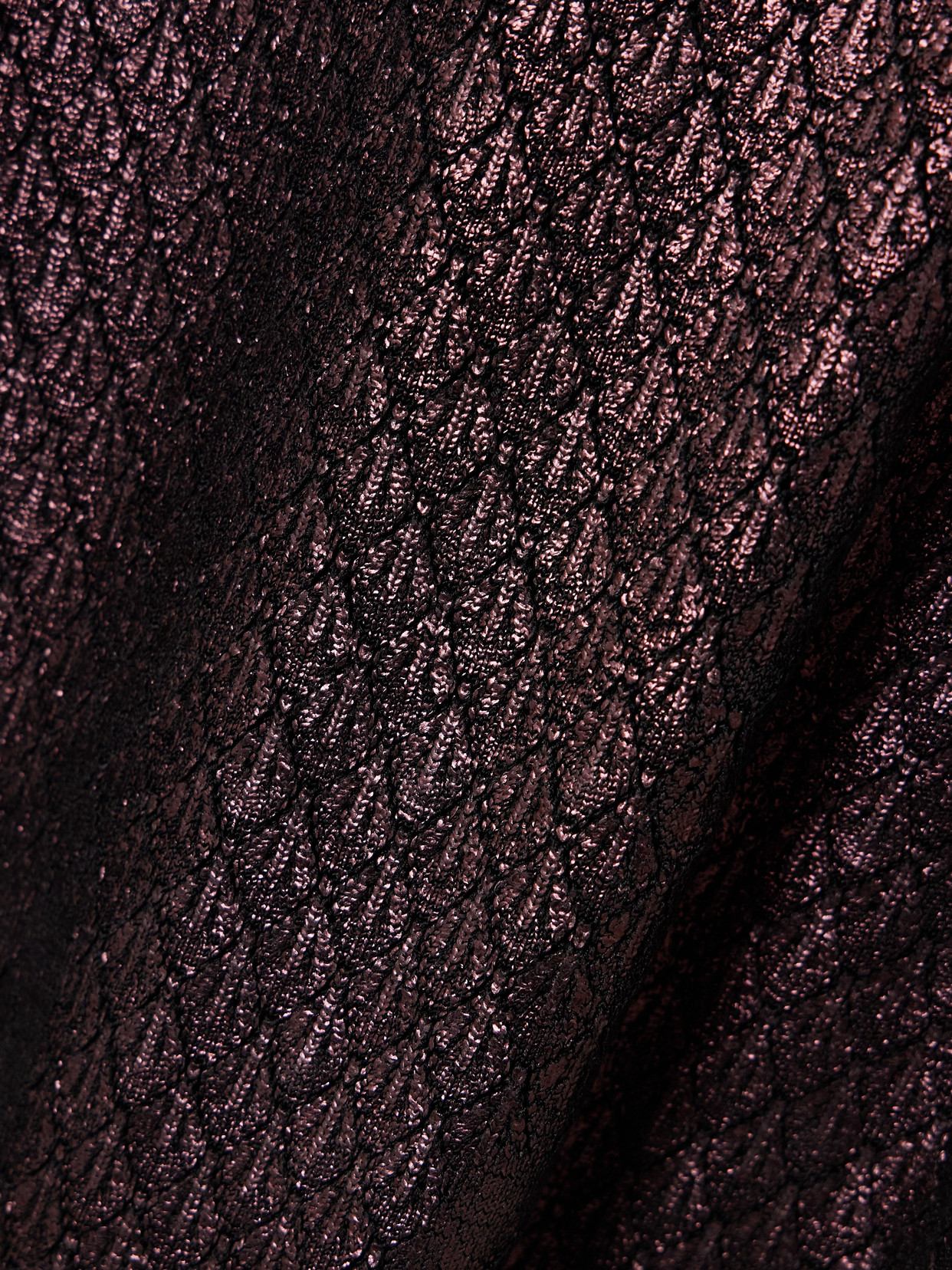 Rabanne Metallic Jacquard-knit Maxi Dress In Purple