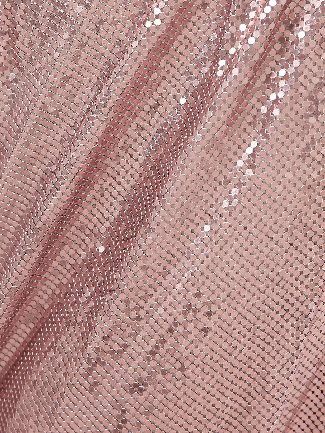 Rabanne Chainmail Mini Skirt In Gold