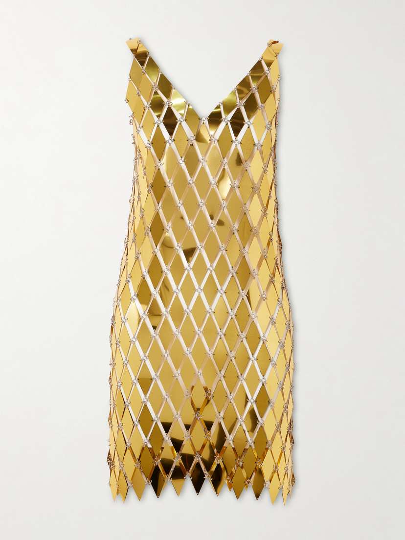 Rabanne Assemblage Chainmail Mini Dress