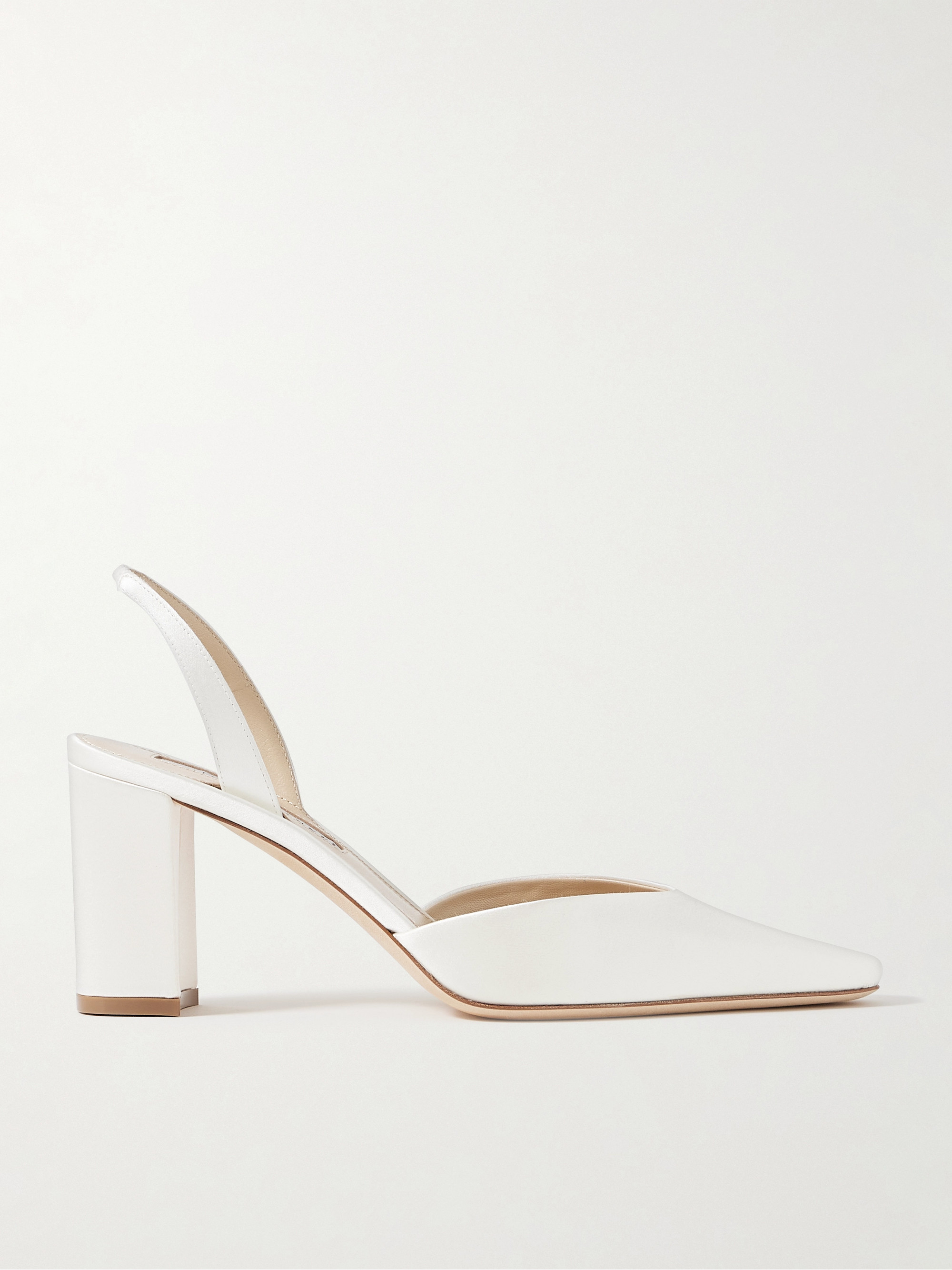 Danielle Frankel Juno satin slingback pumps