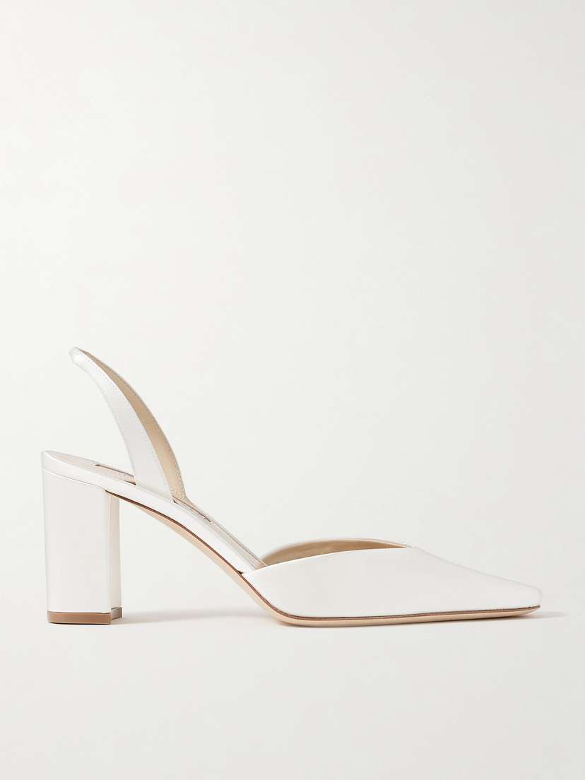 Danielle Frankel Juno Satin Slingback Pumps