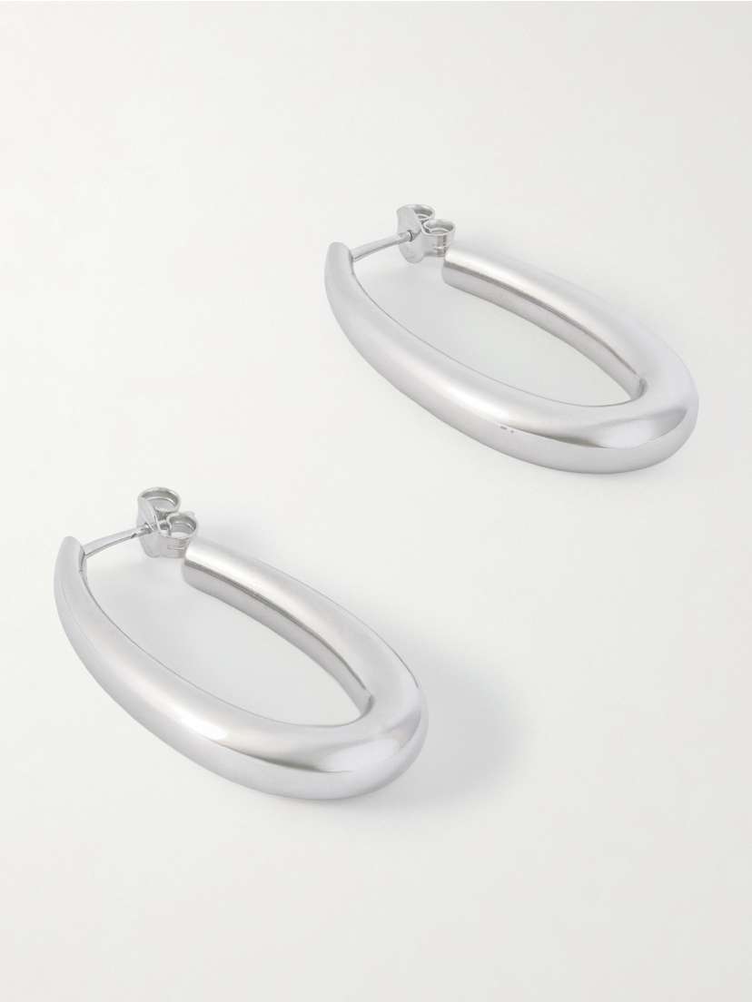 Gabriela Hearst Sterling Silver Hoop Earrings