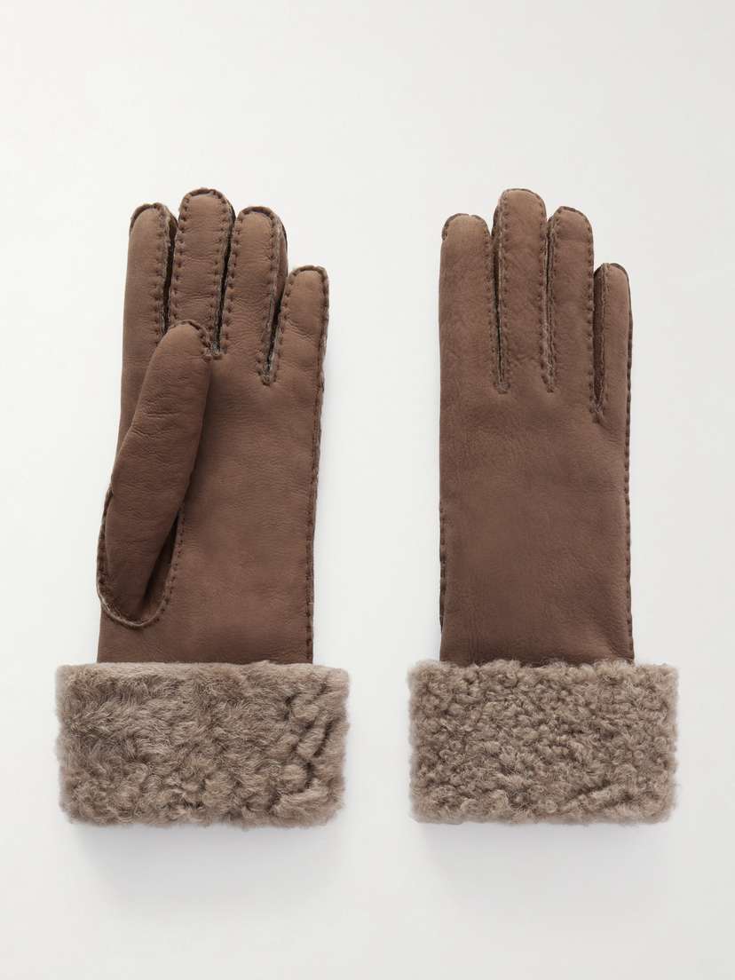 Brunello Cucinelli Shearling Gloves