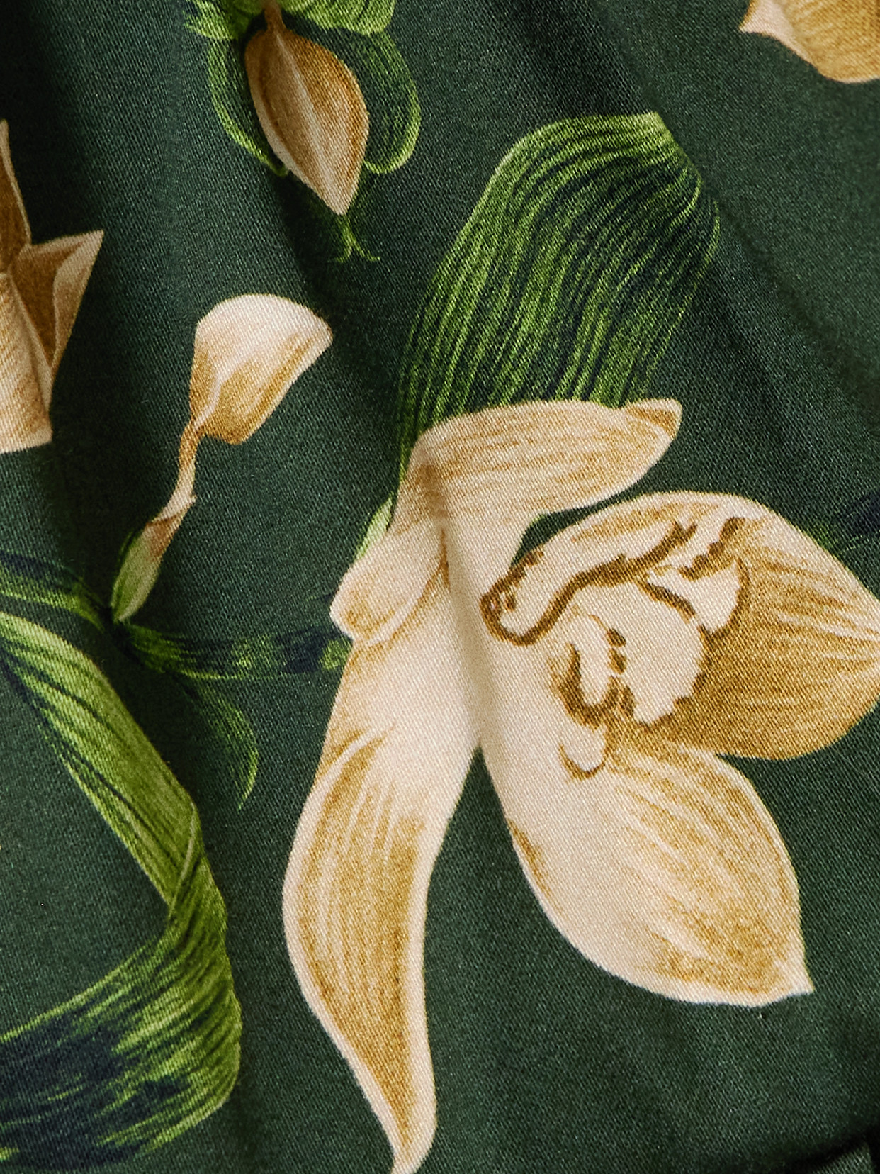 Agua By Agua Bendita Granadilla Tiered Floral-print Cotton-blend Mini Dress In Green