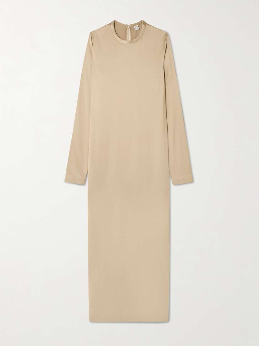 Toteme — Satin maxi dress