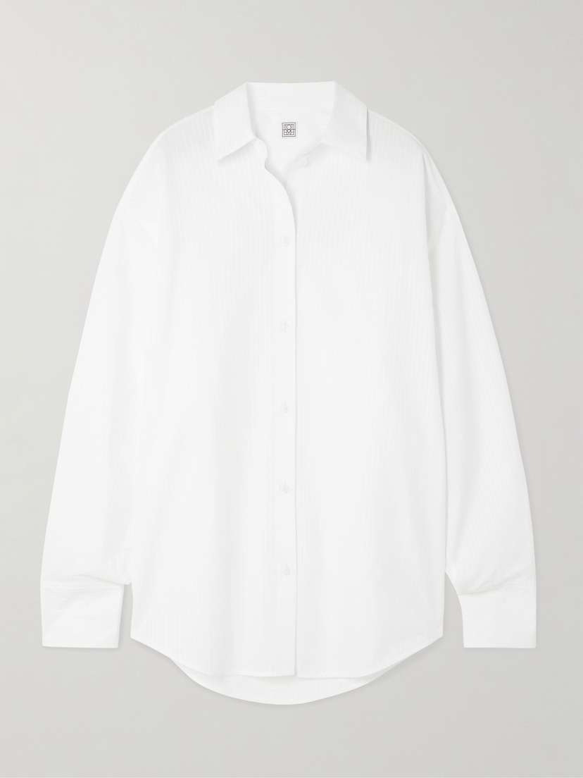 Toteme — Striped cotton shirt