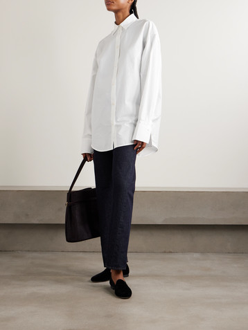 TOTEME Striped cotton shirt