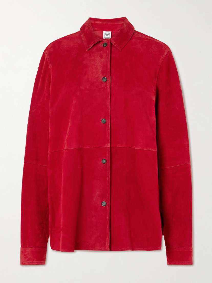 Toteme — Suede overshirt