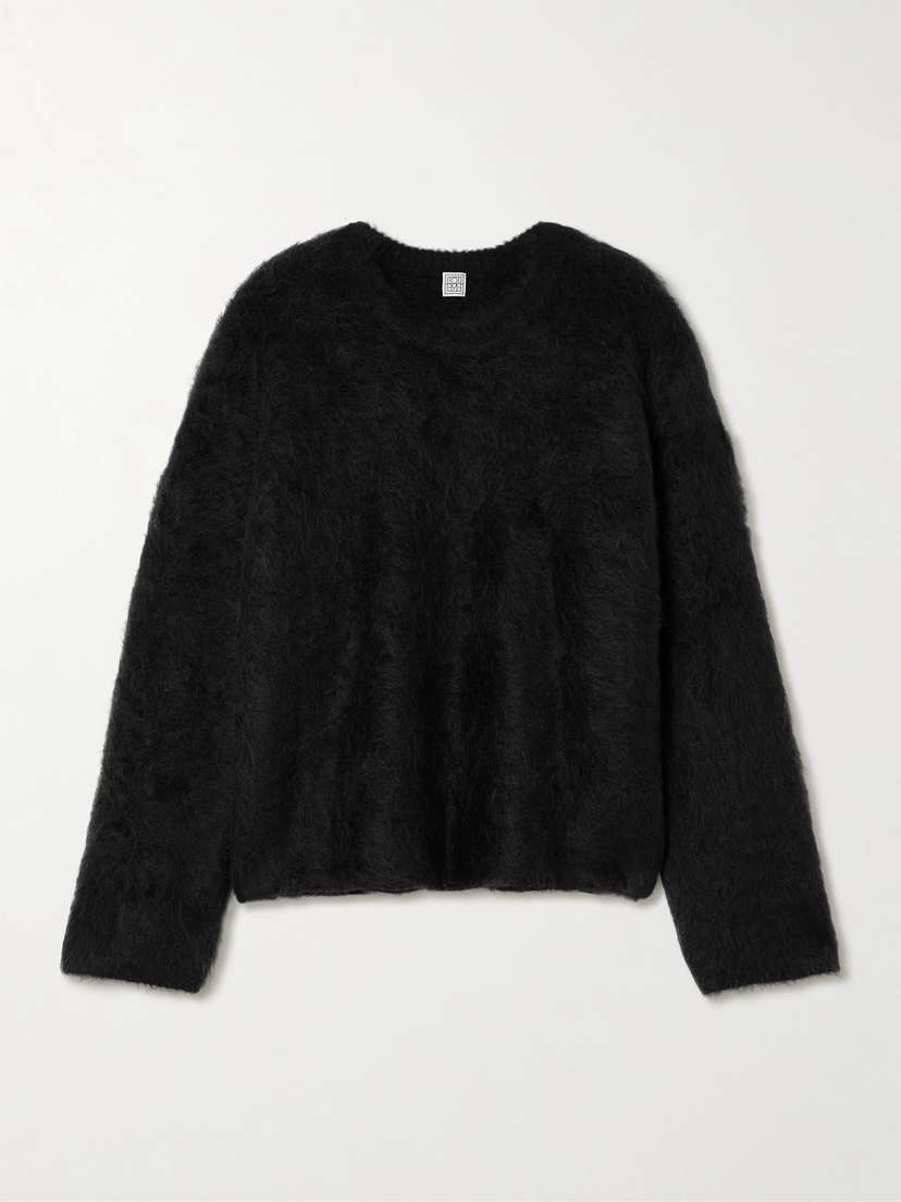 TOTEME Oversized Ribbed Alpaca-blend Sweater