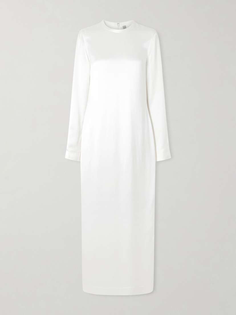 Toteme — Satin midi dress