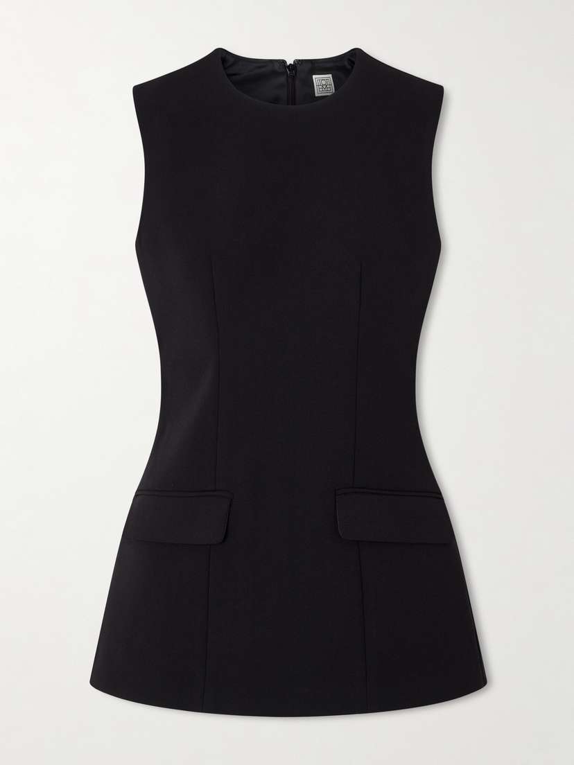 TOTEME Darted Cady Top