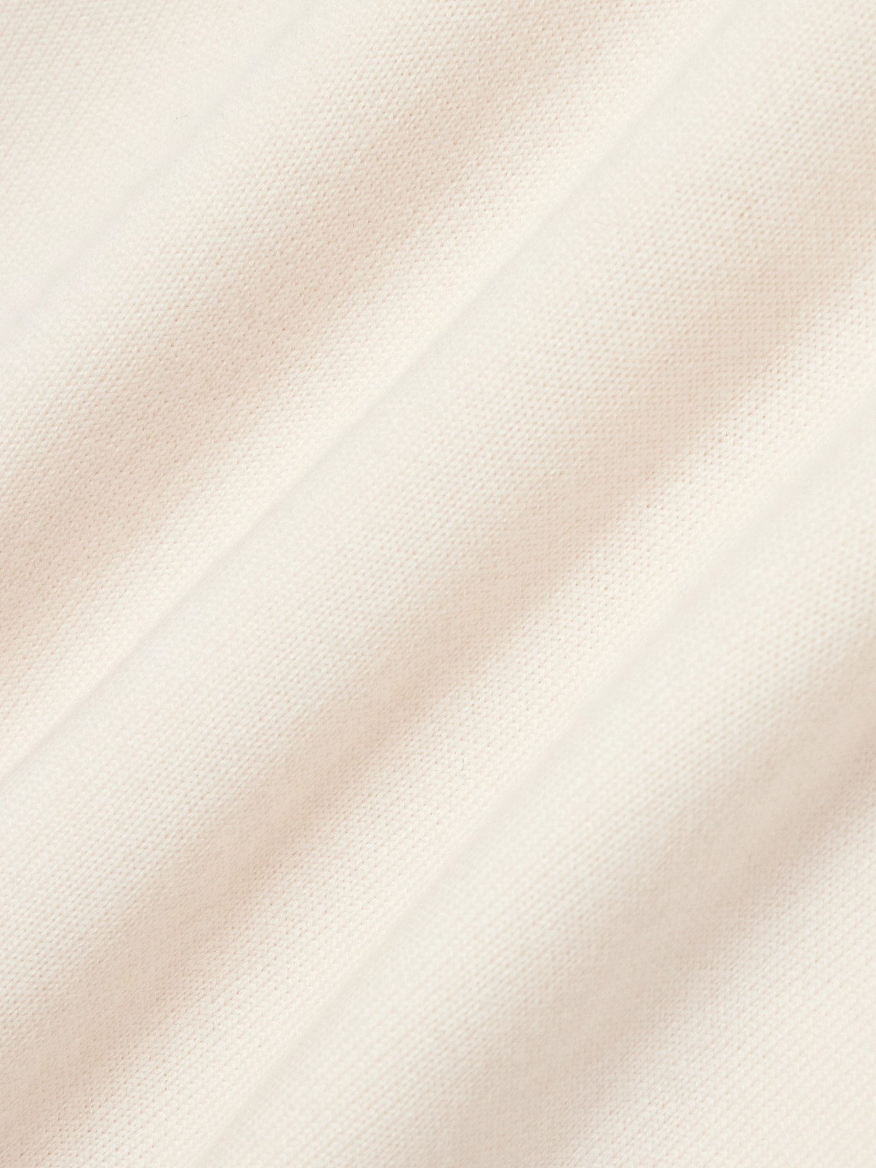 Totême Oversized Knitted Wool Turtleneck Tank In White