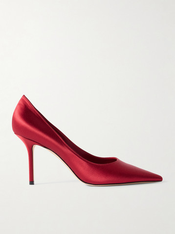 JIMMY CHOO Love 85 satin pumps
