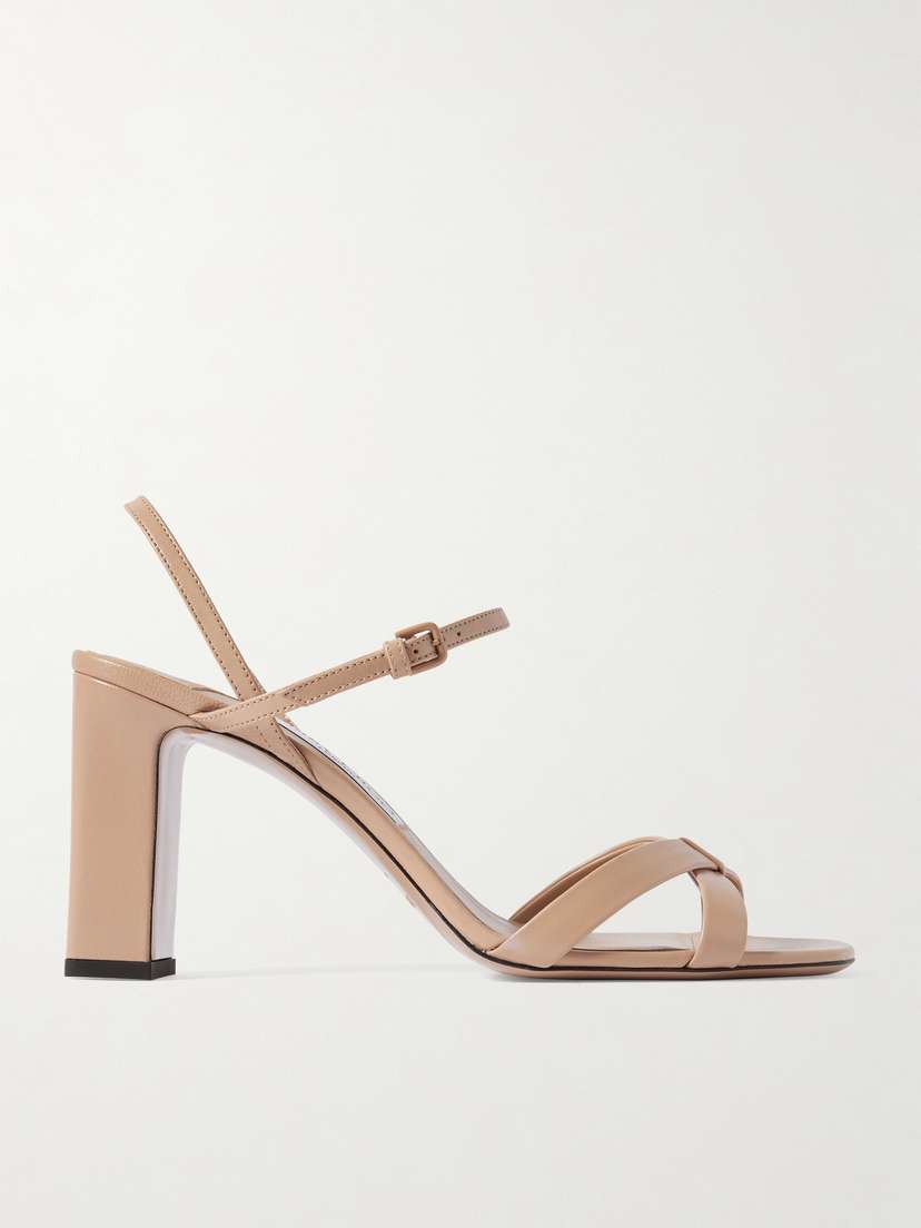 Jimmy Choo Elsy 85 Leather Sandals