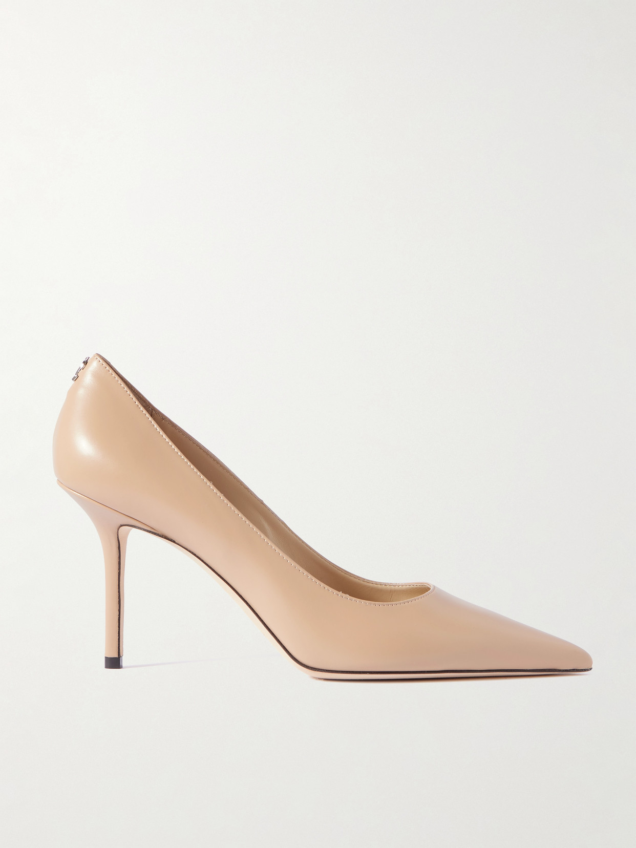 Jimmy Choo Love 85 Leather Pumps In Brown