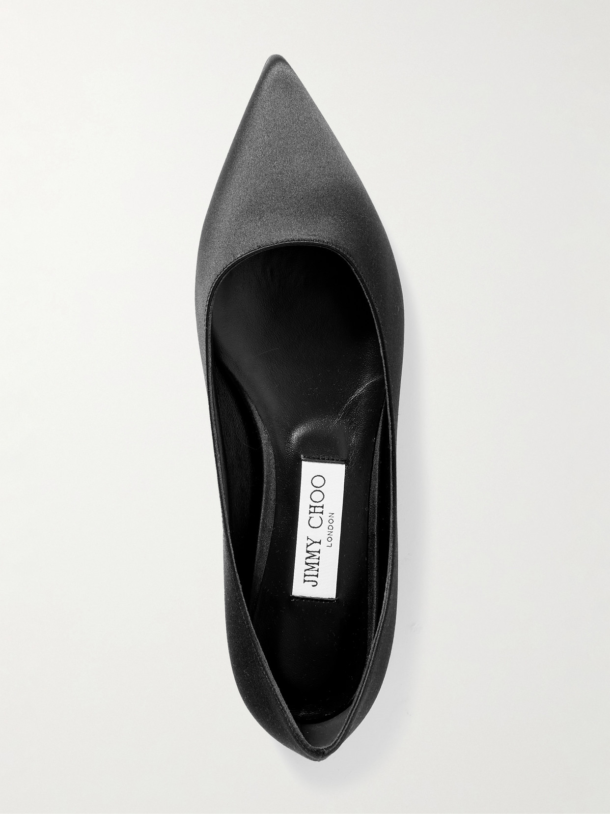 Jimmy Choo Black Romy Ballerina Flats