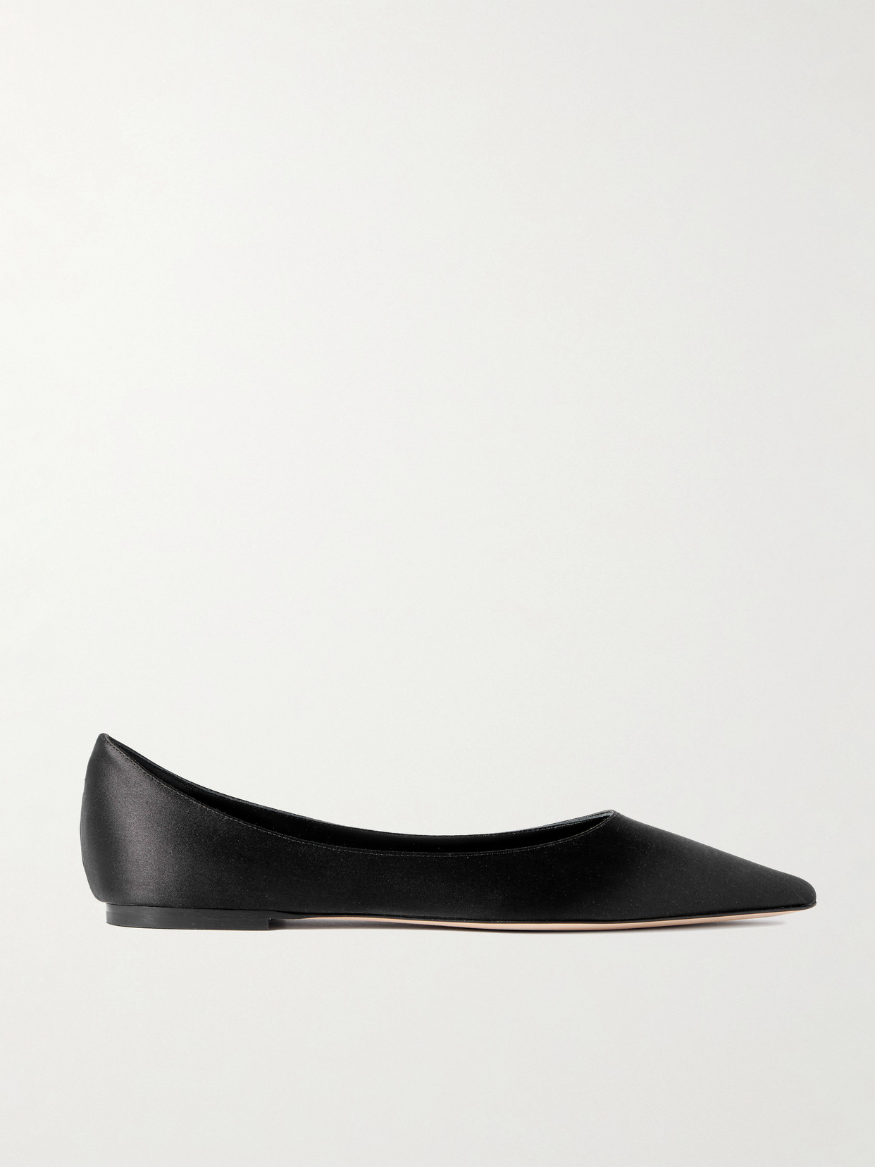 Jimmy Choo Black Romy Ballerina Flats