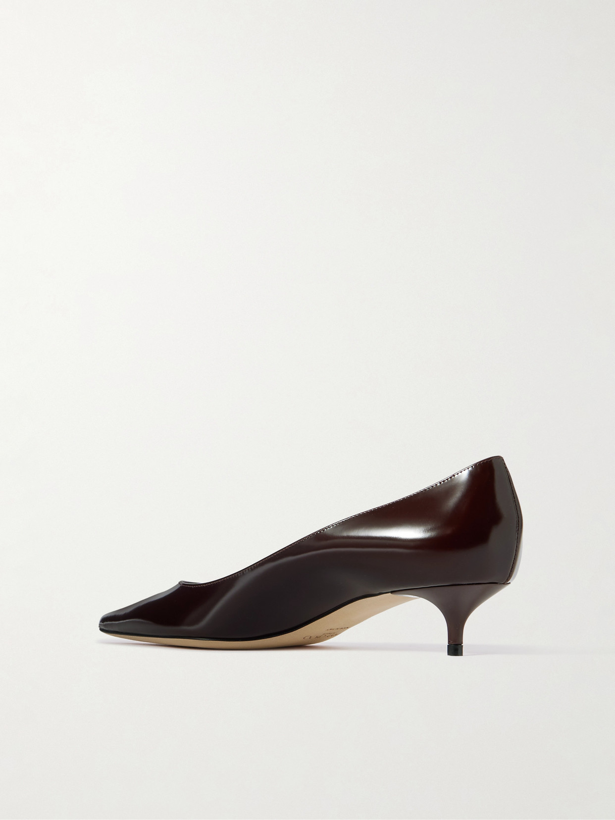Jimmy Choo Amelia 30 Patent-leather Pumps In Burgundy
