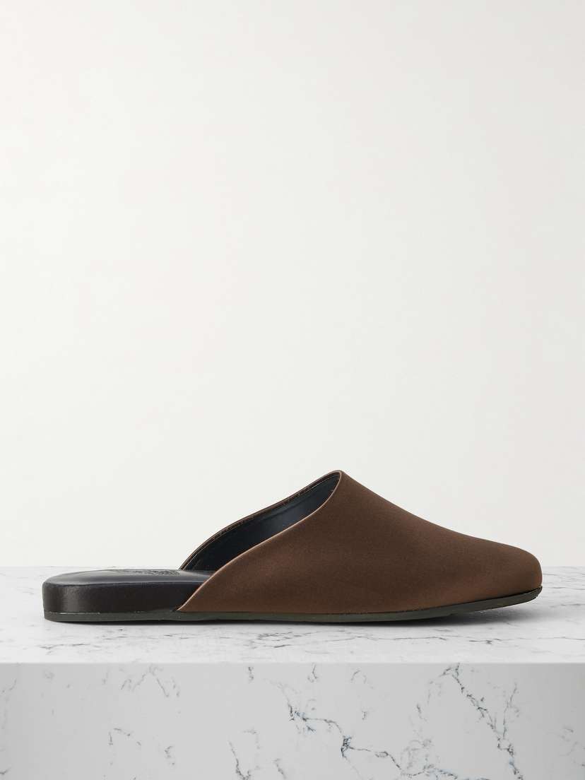 Ancient Greek Sandals The Slipper Satin Mules