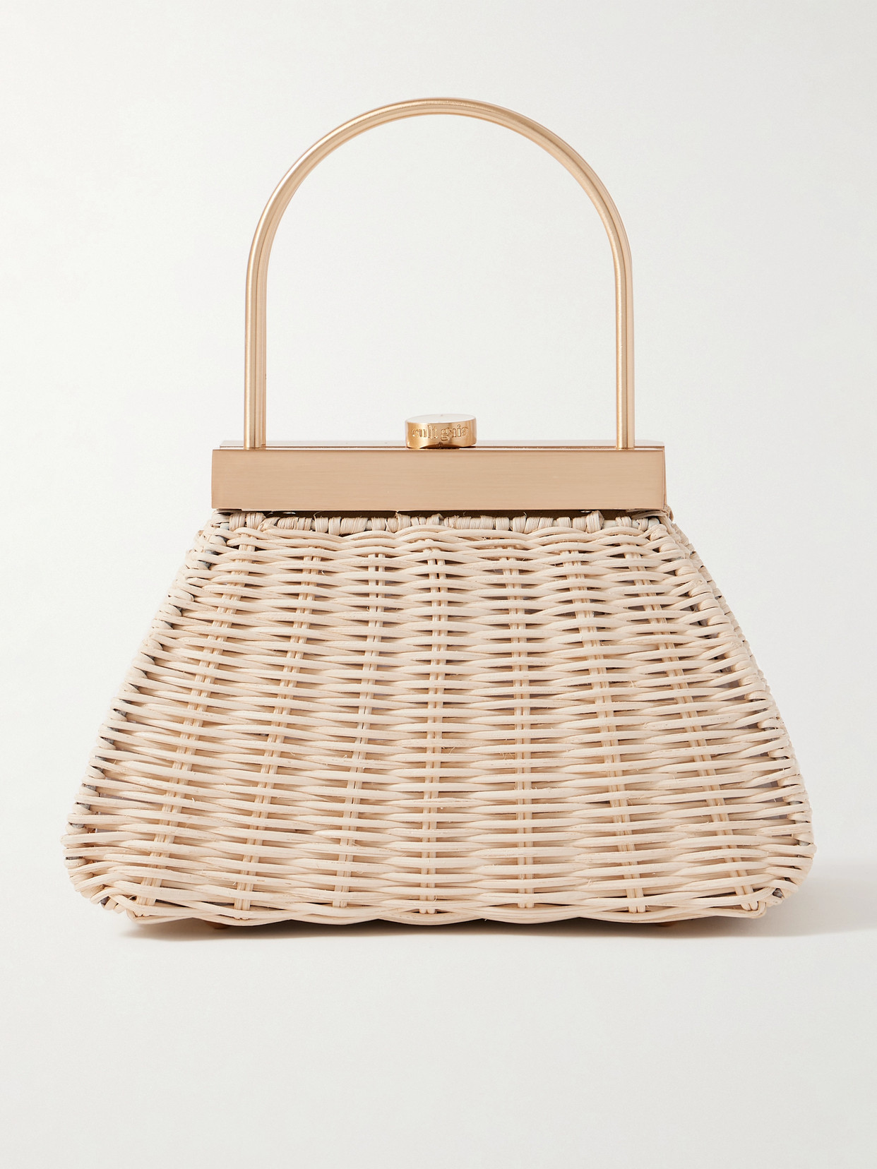 Cult Gaia Estelle Woven Straw Tote In Neutral
