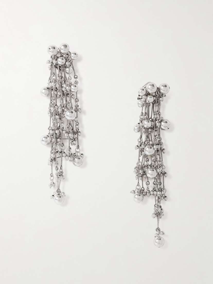 Isabel Marant Freya Silver-tone Clip Earrings
