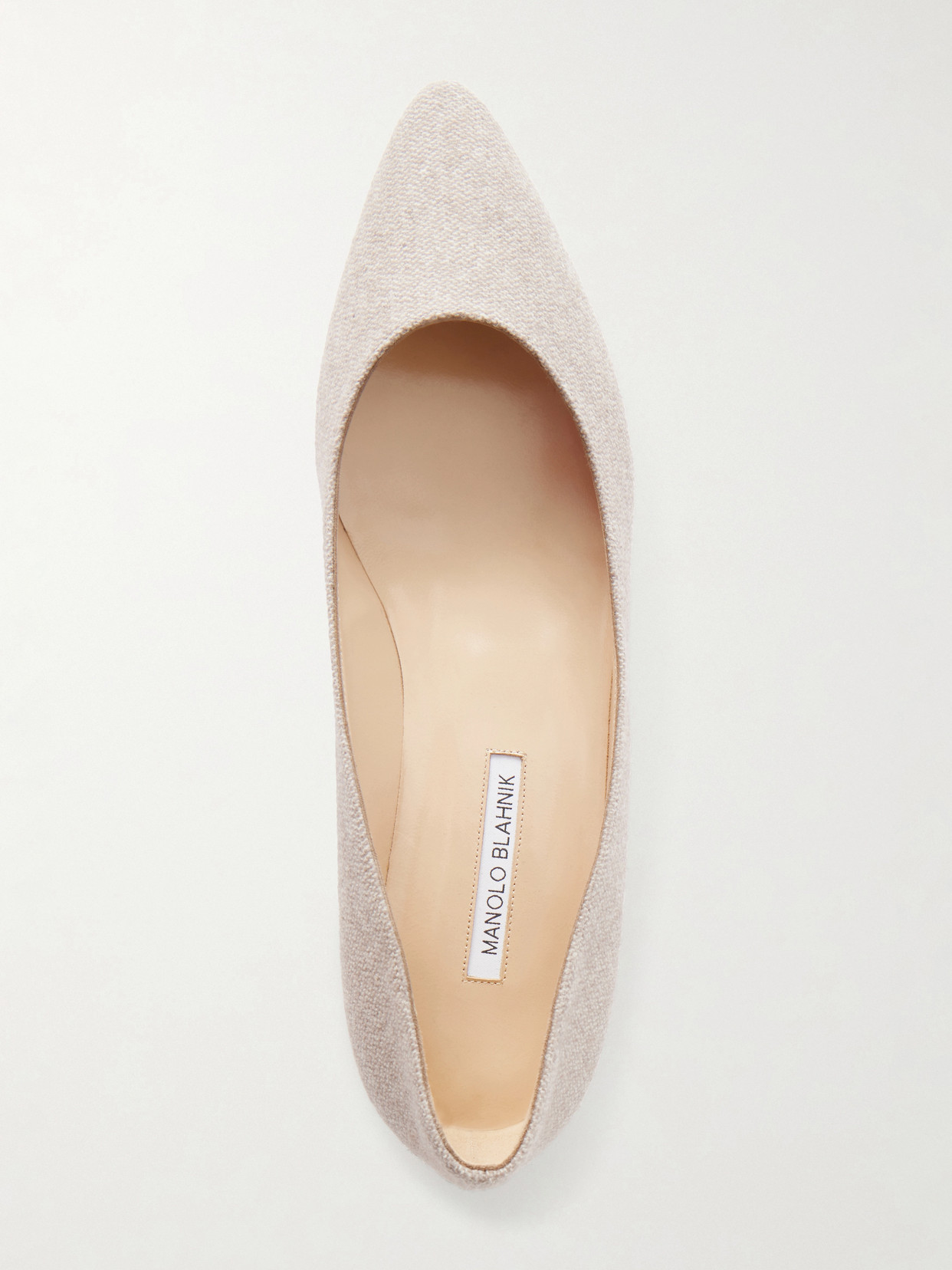 Tweed Ballerina Flats