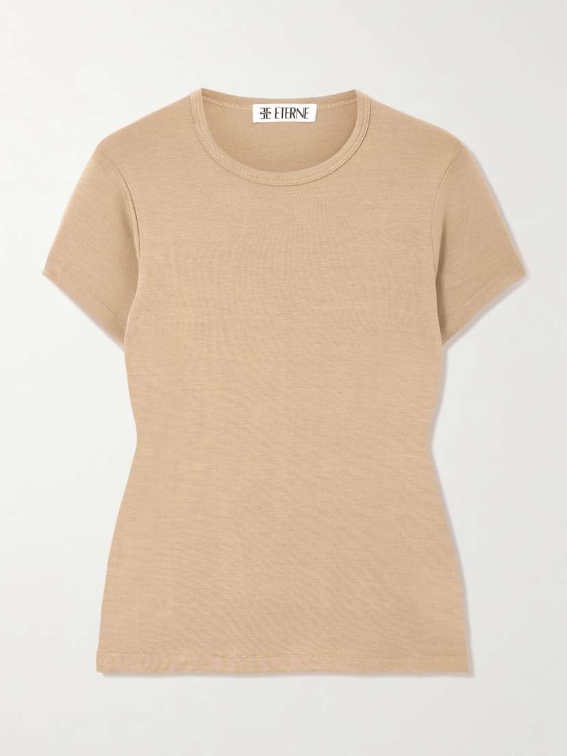 ÉTERNE Stretch-modal Jersey T-shirt