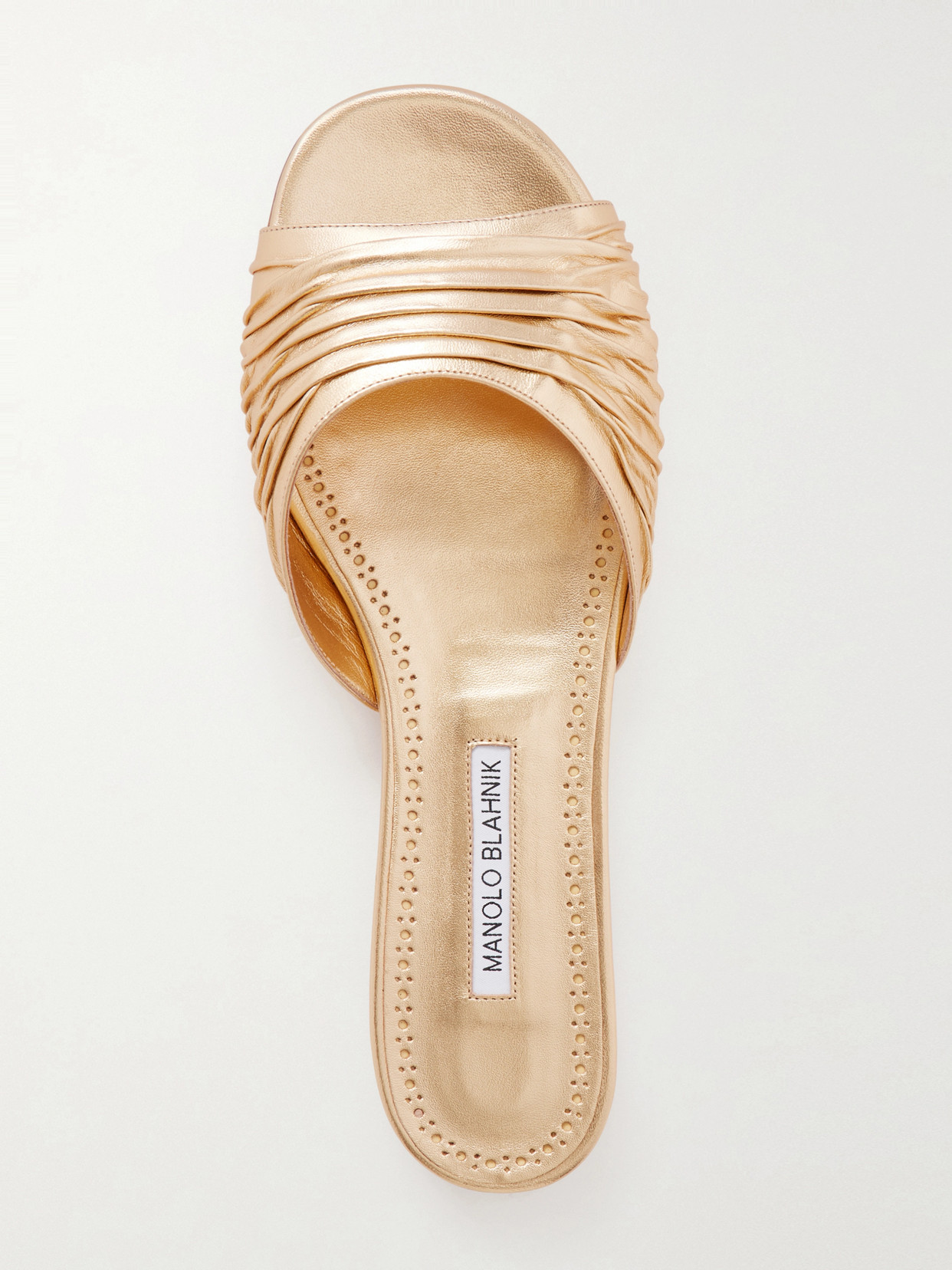 Parua Pleated Slides