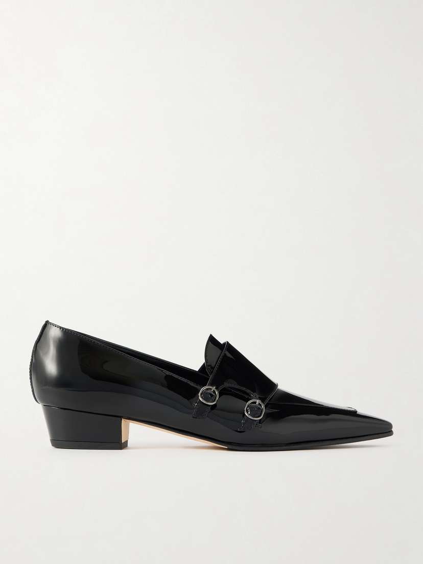 Manolo Blahnik Manbisa 30 Patent-leather Pumps